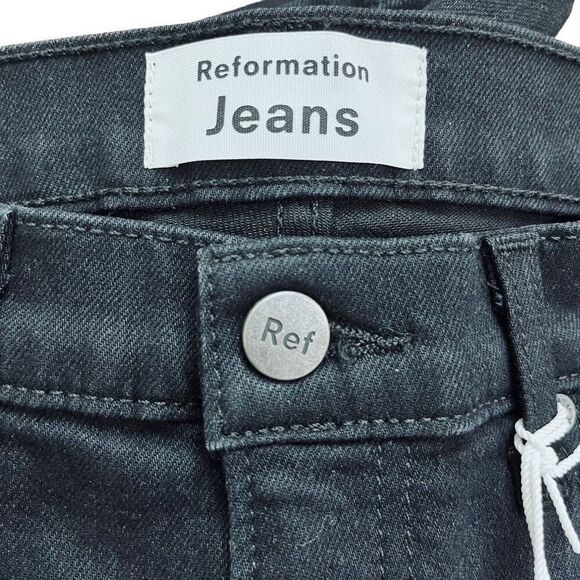 Reformation Julia High Cigarette Jean SIZE 27 - Picture 4 of 12